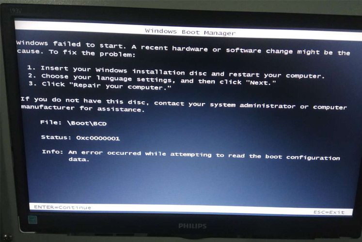 Win10系統無法開機出現Windows boot manager如何解決?