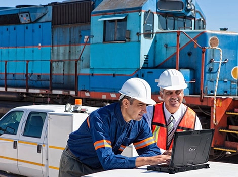 GETAC應用于鐵路管理的加固計算機優選解決方案