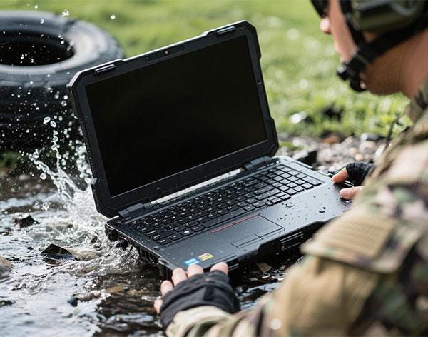 普通本和軍用加固筆記本電腦的區別？防水防爆防摔的真移動工作站！